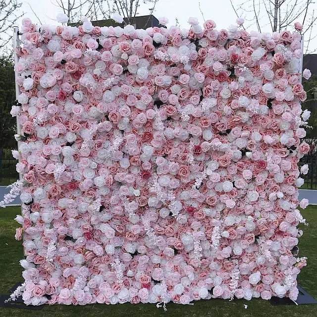 Artificial Flower Wall Backdrop Wedding Wall Decorations