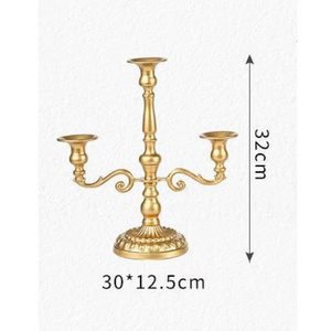 Clear Replacement Glass Candle Holder K5 Crystal Candlestick For Wedding And Home Decoration