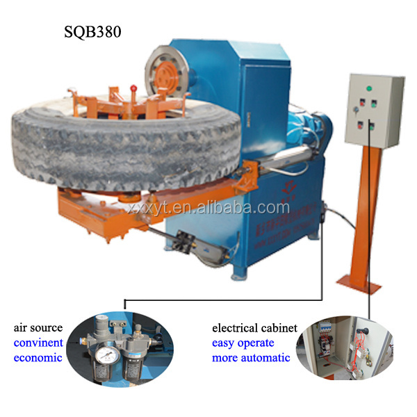 Multitype waste tyre cutting machine/used tyre sidewall cutter/scrap tyre cutter