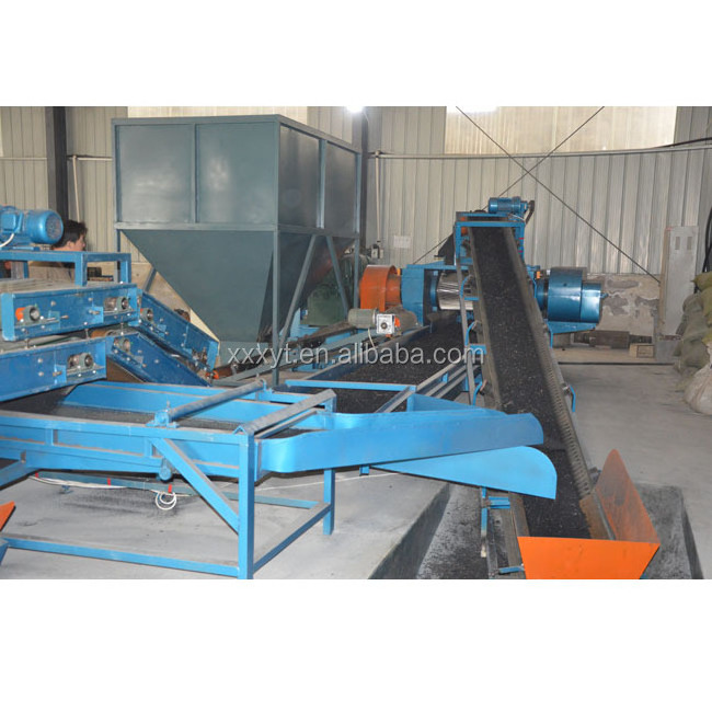 scrap tyre recycling machine/tyre recycling machine for pyrolysis