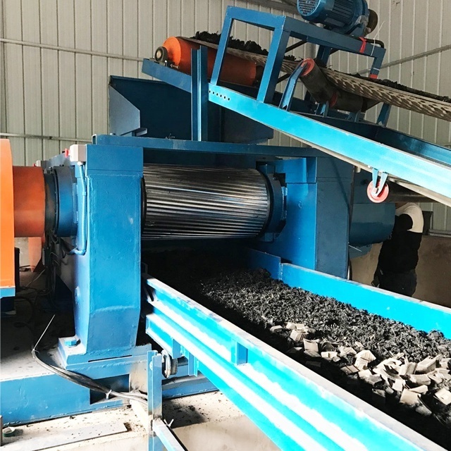 1.5ton/h recycling tire machine for crumb rubber/used tire recycling production line