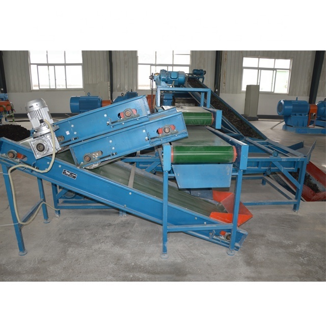 1.5ton/h recycling tire machine for crumb rubber/used tire recycling production line