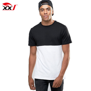 chinese clothing manufacturers plain t-shirts mens two color t shirt cotton plain tshirts for printing