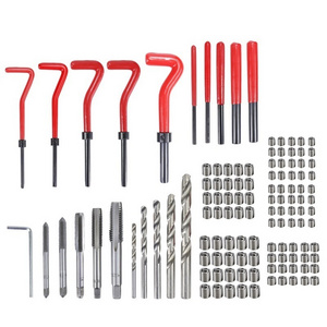 131pcs in hand tool sets thread repair kit tool sets M5 M6 M8 M10 M12 with tap and drill repair kit