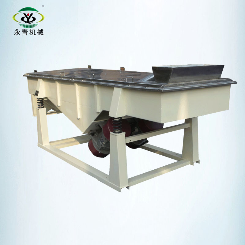 Silica sand vibrating washing drying screening machine