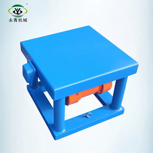 small motor vibration table for concrete moulds