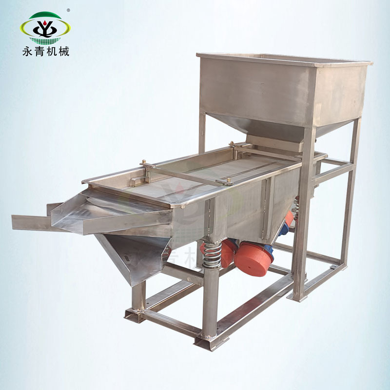 black soldier fly larva separation machine DZSF515 vibrating screen separator for BSFL larvae insect vibratory separator