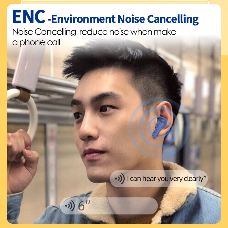 Factory Outlet High Quality Low Latency TWS Sound Control Active Noise Cancellation ANC Earbuds auricular bluetooth