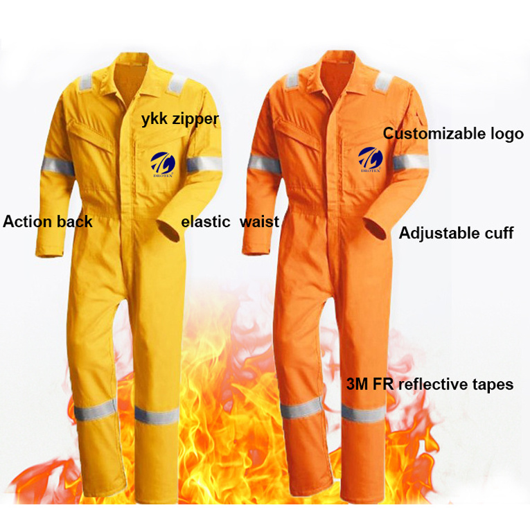 EN11611 EN11612 Flame Resistant Workwear Safety FR Clothing for Workwear Uniform