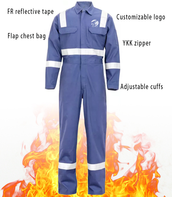 EN11611 EN11612 Flame Resistant Workwear Safety FR Clothing for Workwear Uniform