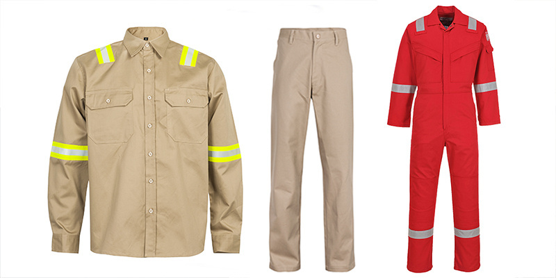 Flame Resistant Workwear Pants Made Work Pant Selling Aramid or Pyrovatex Fabric Four Pocket Work Pant Fire Proof DROTEX