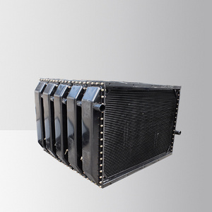 Aluminum Brazed Customized Excavator Radiator