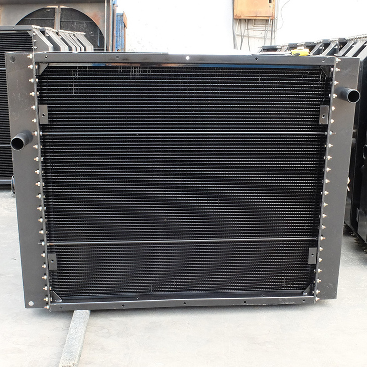 Aluminum Brazed Customized Excavator Radiator