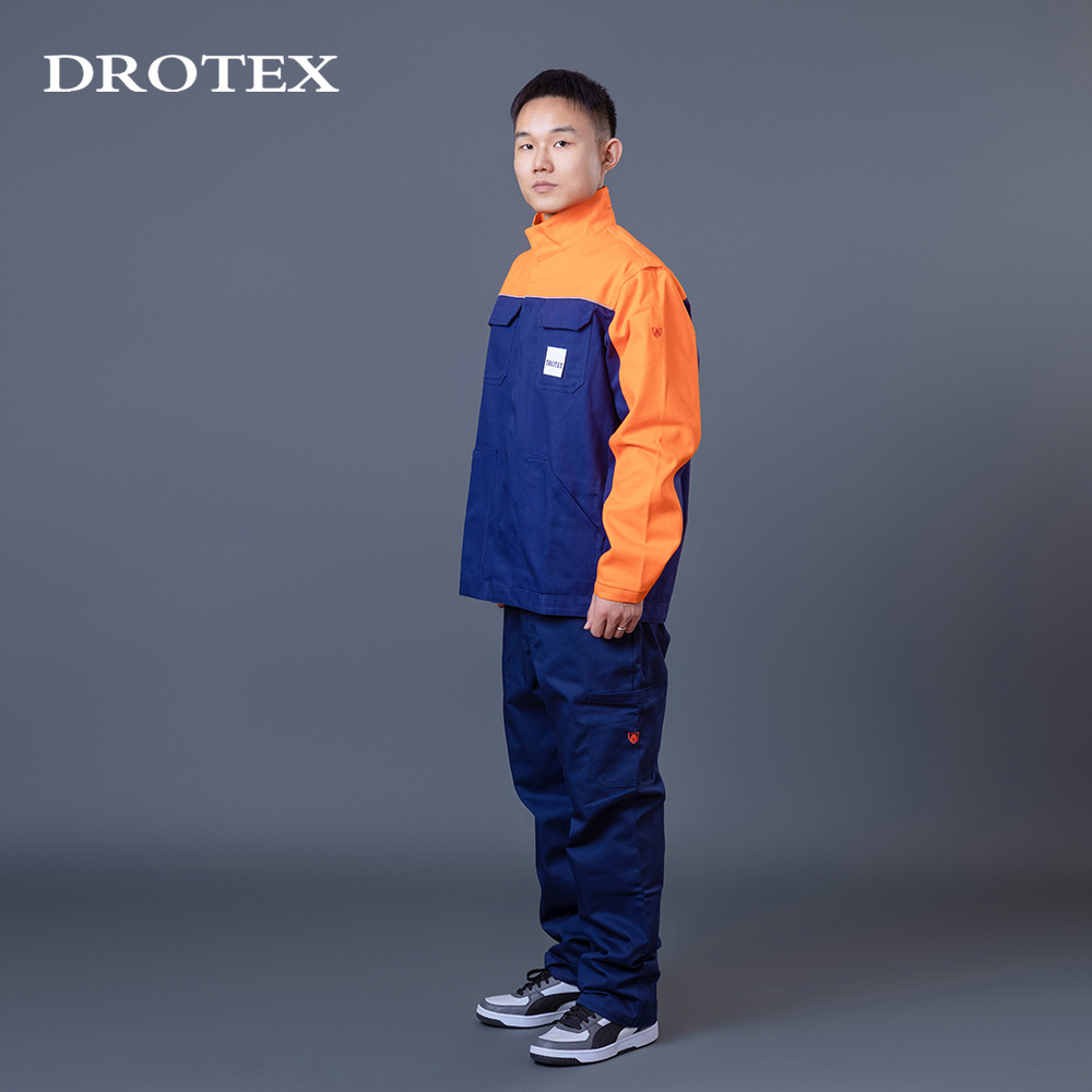 Loose Shipbuilding Fire Resistant Factory Work Clothes Cotton Jacket Pants Workwear Suites Clothing