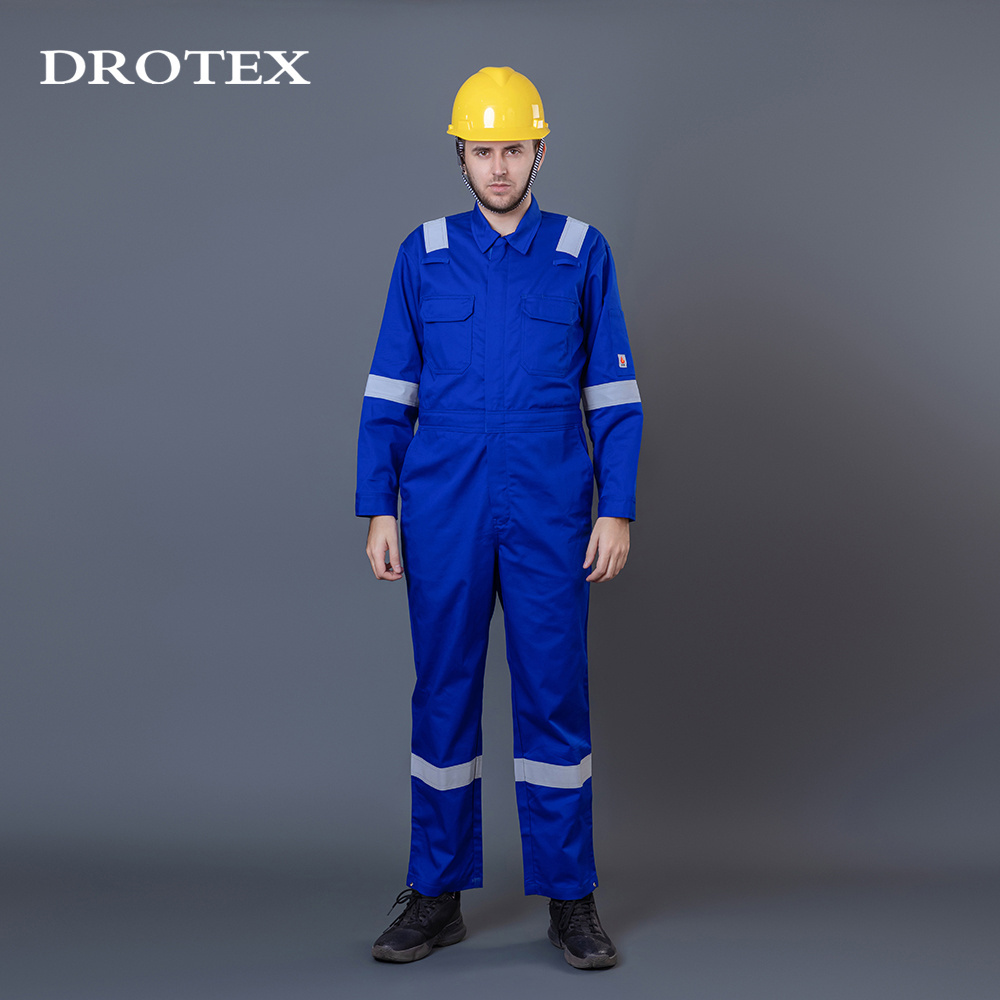 Mechanic Mining Welding Men Protective Safety Clothing Coverall Anti Static Flame Retardant Fr Work Clothes Coverall