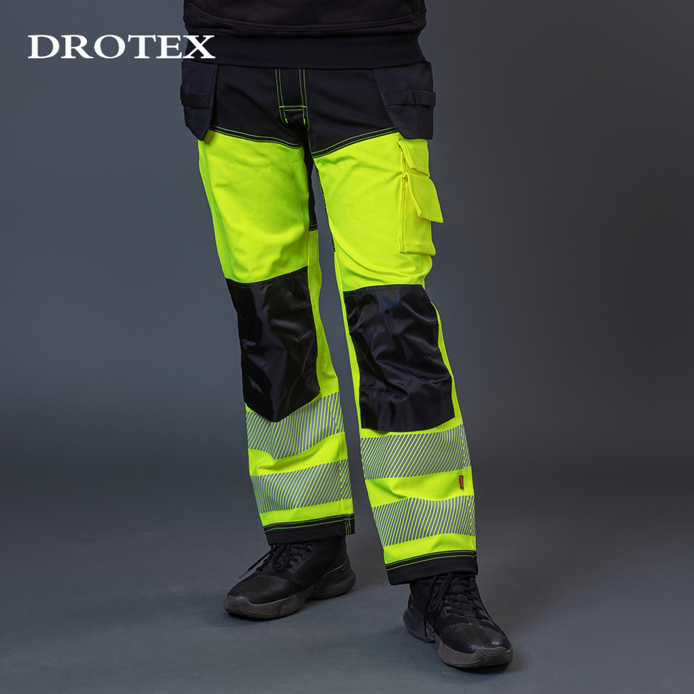 Stretch Technician Workwear Clothing Polyester Cordura Hi Vis Flame Retardant Big Pocket Fr Pants