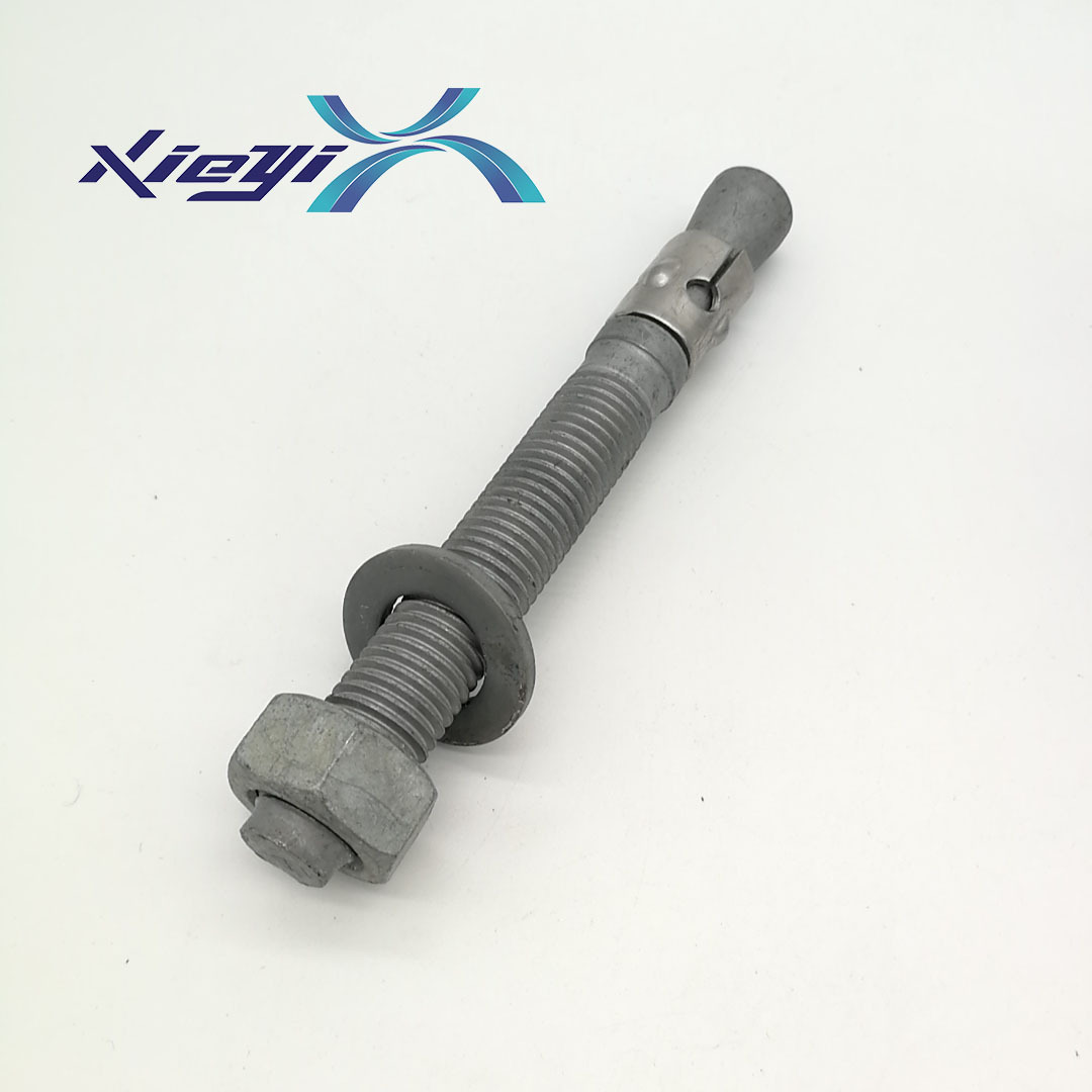 High Quality Steel Wedge anchor Hot dipped galvanized Expansion anchor bolts