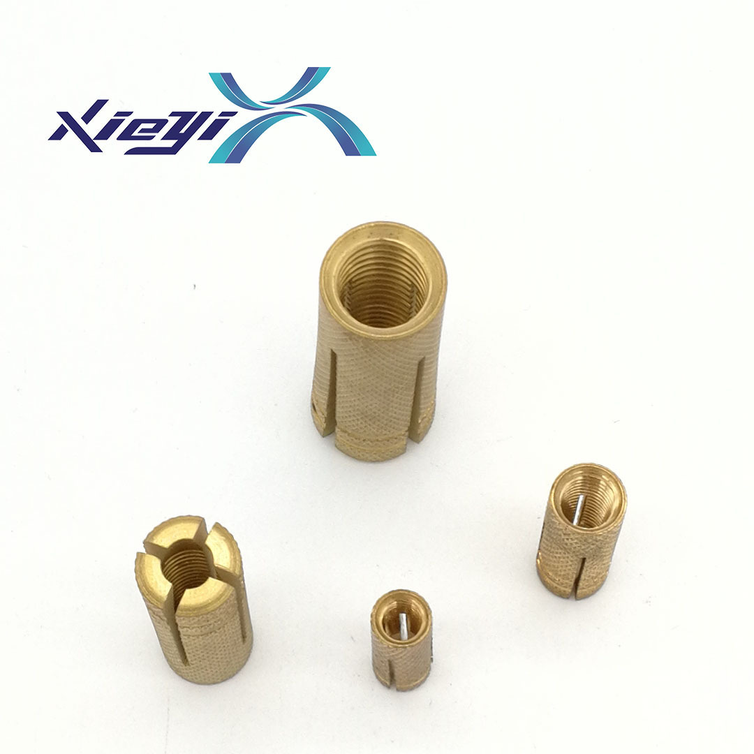 Brass Drop in anchor with Full of Knurled Expansion Dropin anchor