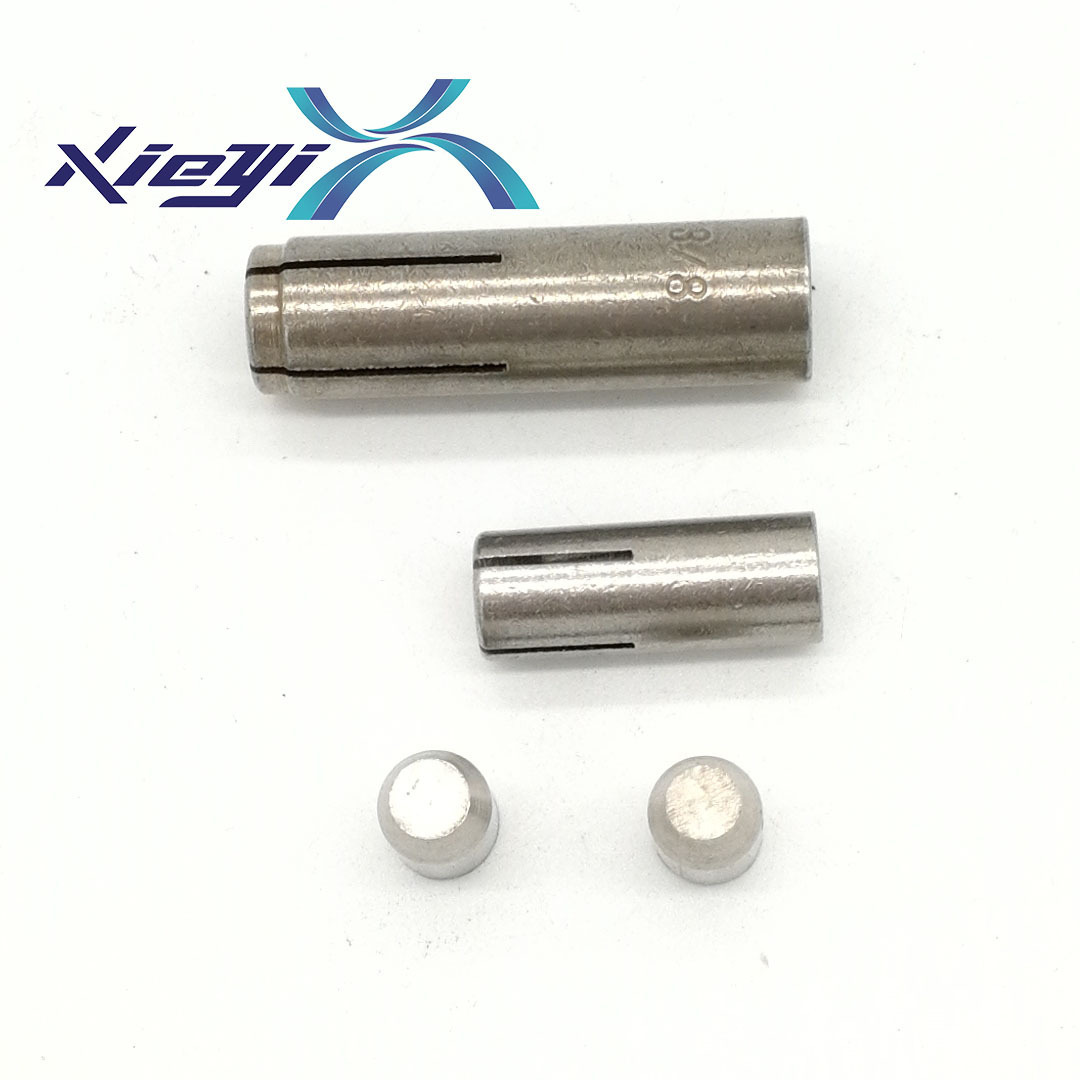 Knurled 304 316 Stainless steel Drop in Expansion anchor 3/8 Extension Droin anchor