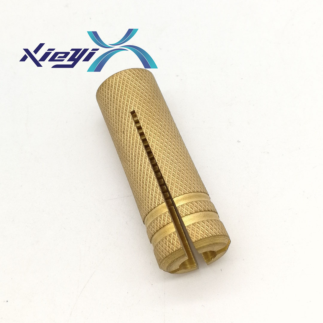 Brass Drop in anchor with Full of Knurled Expansion Dropin anchor