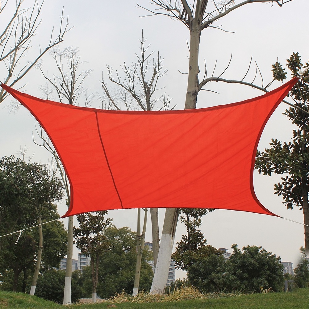 Sun Sail Shade Waterproof Malla Sombra Rectangle Sonnensegel Sonnenschutz UV Schutz 3x4m Waterproof Sun Shade