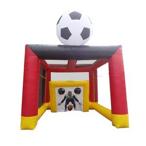 Cheap Outdoor Sport Football Dart inflatable Soccer Goal, Backyard Inflatable Football Shoot Games