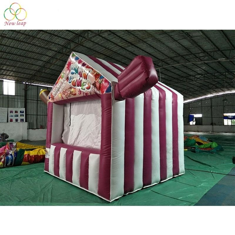 cheap commercial inflatable food tent concession inflatable stand food for carnival