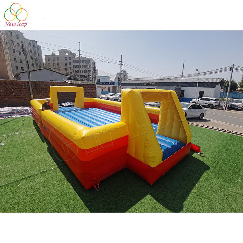 inflatable soapy sport area water football soccer field