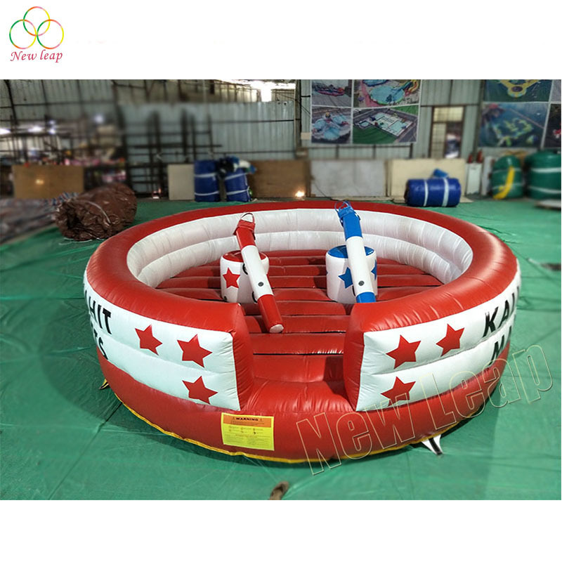 inflatable gladiator joust arena challenge inflatable sport game