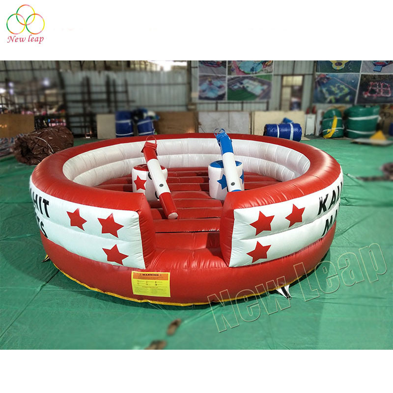 inflatable gladiator joust arena challenge inflatable sport game