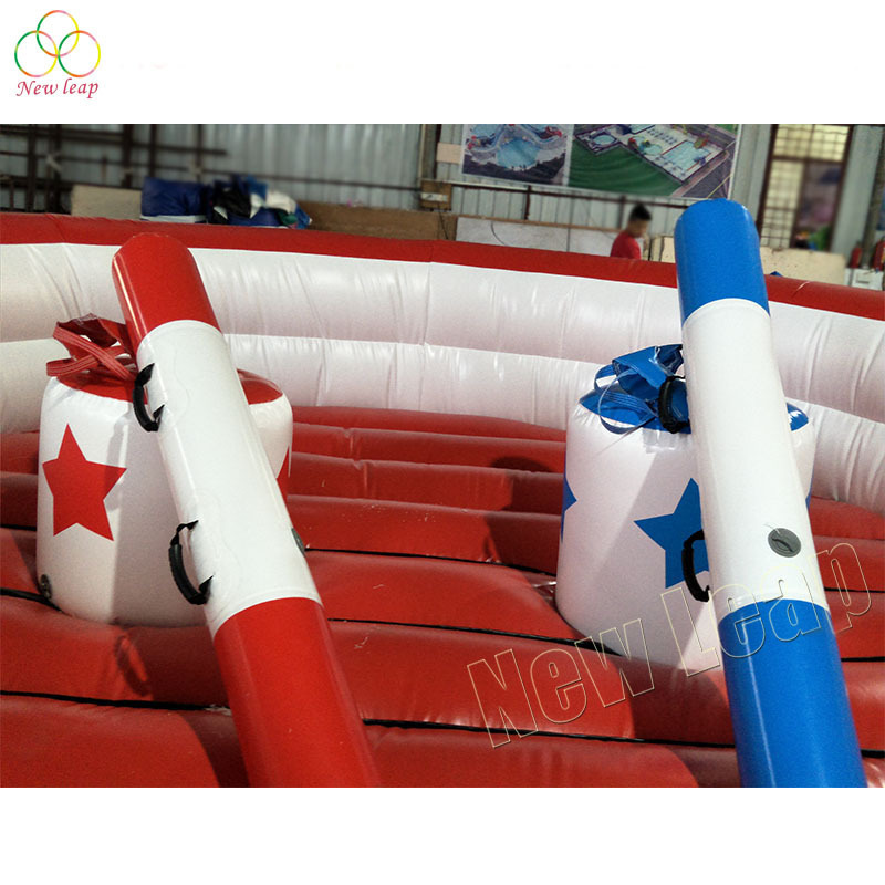 inflatable gladiator joust arena challenge inflatable sport game