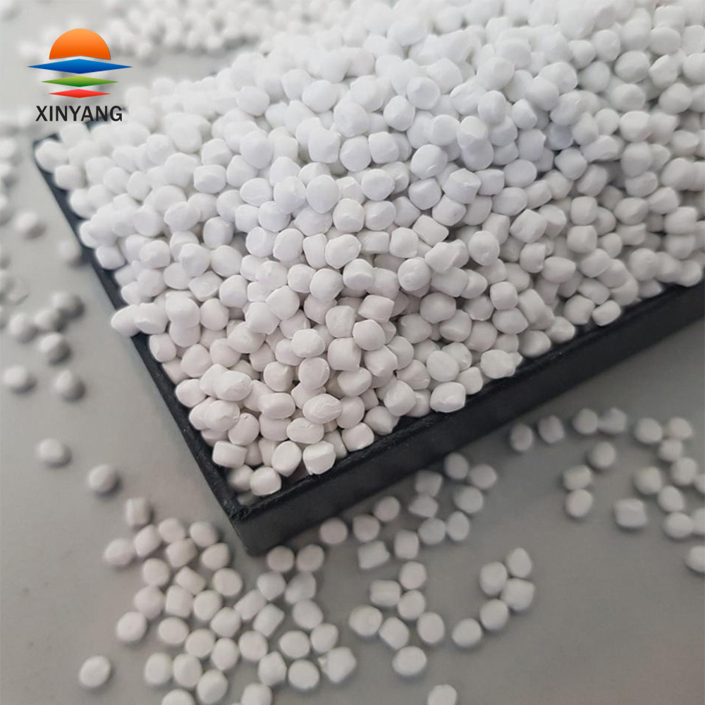 White Color Masterbatch Price For PP Plastic Raw Material