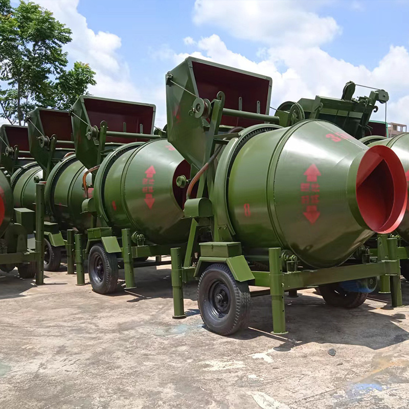 Cement Batching Machine JZC450 Drum Concrete Mixer Price in Nigeria, Tanzania, Uganda