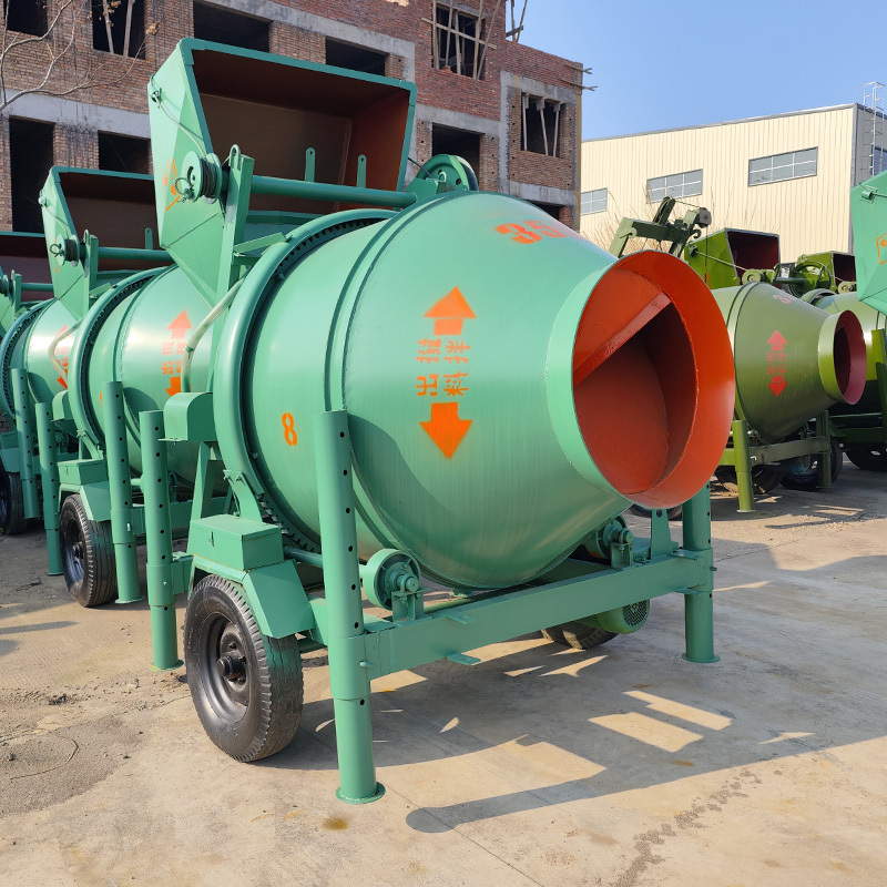 Cement Batching Machine JZC450 Drum Concrete Mixer Price in Nigeria, Tanzania, Uganda