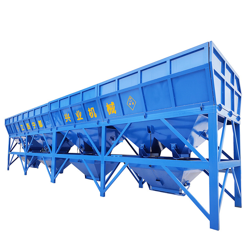 High-Efficiency PLD 1200 Batching Machine Concrete Aggregate Bin Automatic Weighing Aggregate Hopper Silo