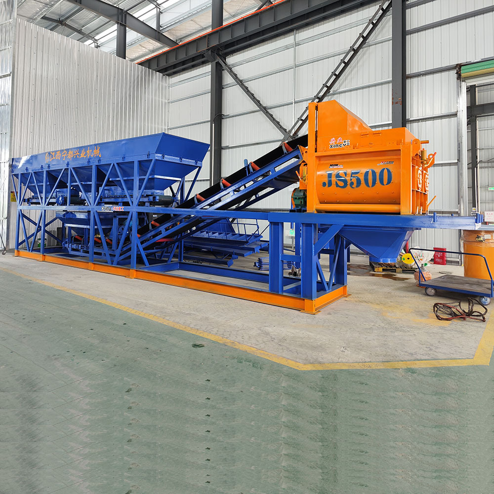 Xingye High Productivity Capacity Portable Mobile Concrete Batching Plant with Low Price