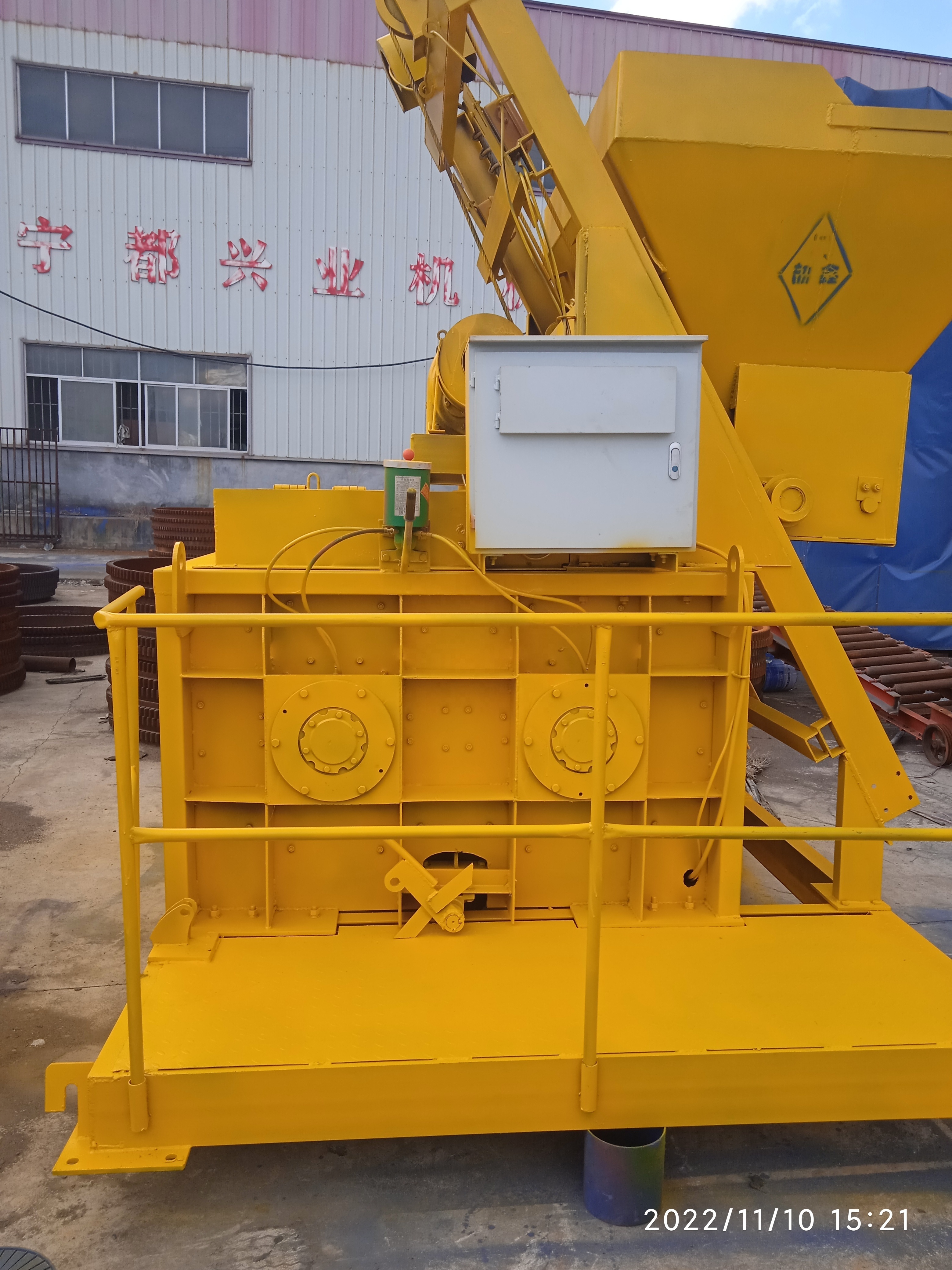 JS750 Twin Shaft Mix 750 liter Concrete Mixer Machine China Manufacturers