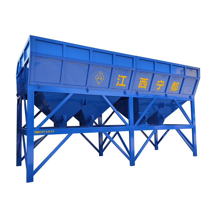 High-Efficiency PLD 1200 Batching Machine Concrete Aggregate Bin Automatic Weighing Aggregate Hopper Silo