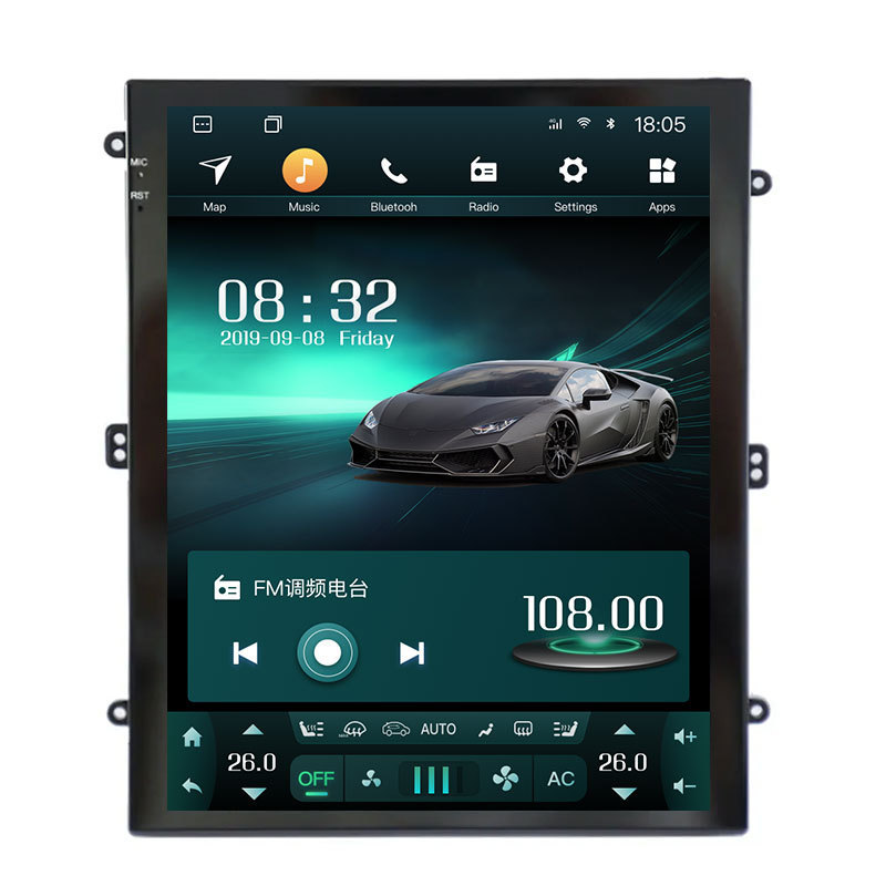 Car Player 10 Inch Touch Screen Android Auto Carplay Double Din High Sound Quality Full HD 1280*720/2K Car Stereo Radio Audio