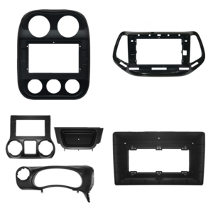 Car Dvd Player Android Radio For Jeep Compass Commander Grand Cherokee Wrangler Liberty Patriot Car Frame Fascia Panel