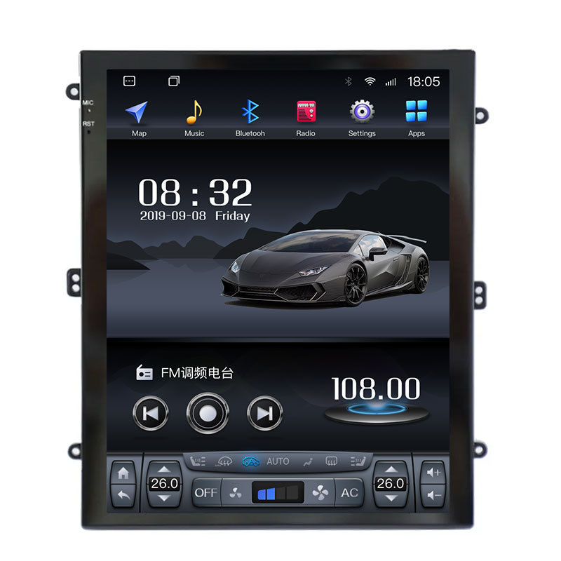 Car Player 10 Inch Touch Screen Android Auto Carplay Double Din High Sound Quality Full HD 1280*720/2K Car Stereo Radio Audio