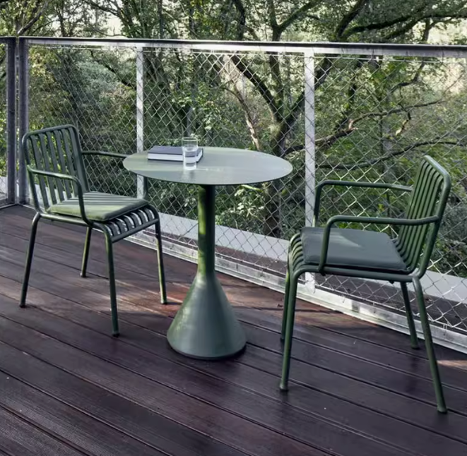 Modern Metal Outdoor Restaurant Garden Tables and Chairs Furniture For Restaurant Table and Chairs