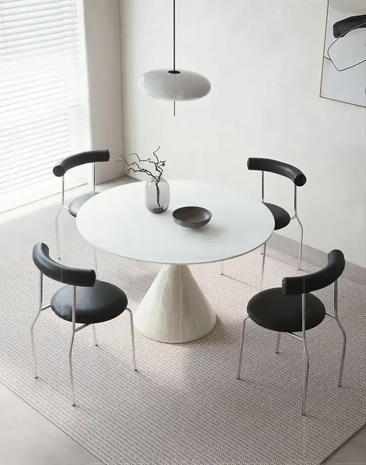 XY Best 6 8 10 seater chair restaurant furniture modern nordic luxury sintered stone oval dining table set