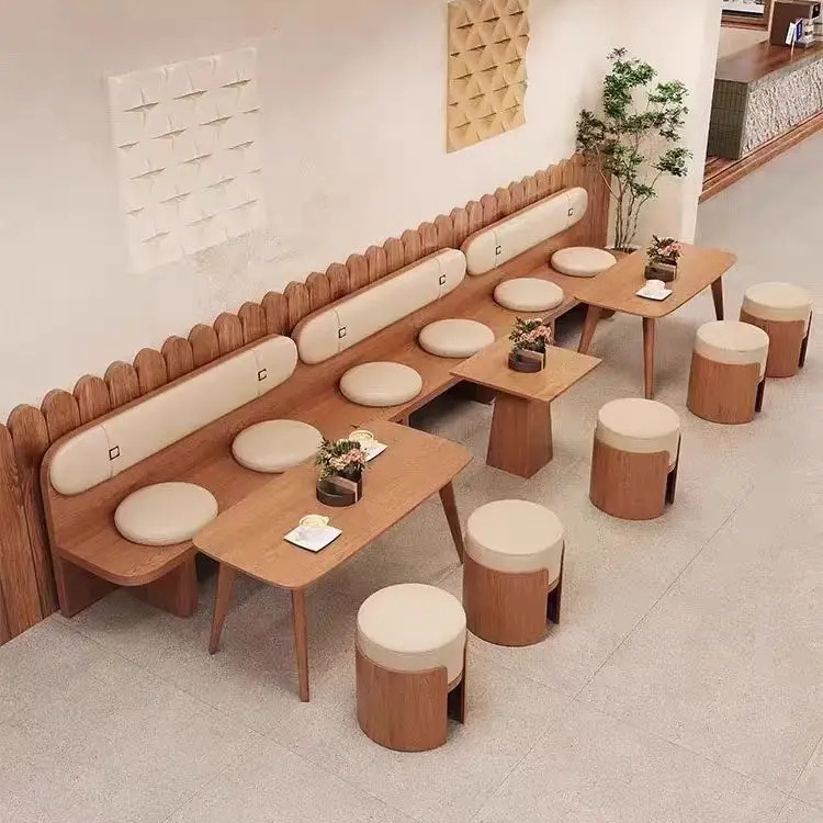 Luxury Restaurant Furniture Cafe Chair Table and Chair Restaurant Booth and Chairs