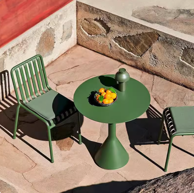 Modern Metal Outdoor Restaurant Garden Tables and Chairs Furniture For Restaurant Table and Chairs