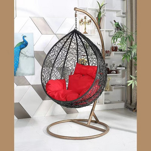 XY Best Patio Rattan Wicker Garden Outdoor Furniture  Hammock Egg Hanging Swing Chair