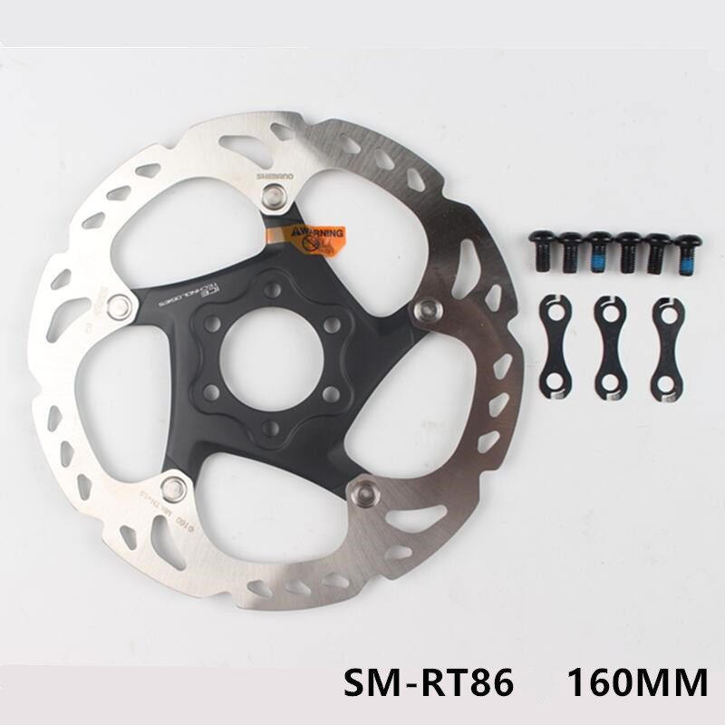 Shimano Deore XT RT86 Bike Brake Disc 6 Bolt Ice Point Technology MTB Mountain Bicycle Disc 160MM 180MM 203MM