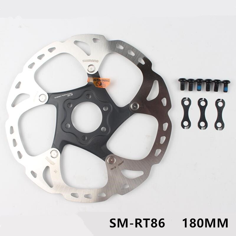 Shimano Deore XT RT86 Bike Brake Disc 6 Bolt Ice Point Technology MTB Mountain Bicycle Disc 160MM 180MM 203MM