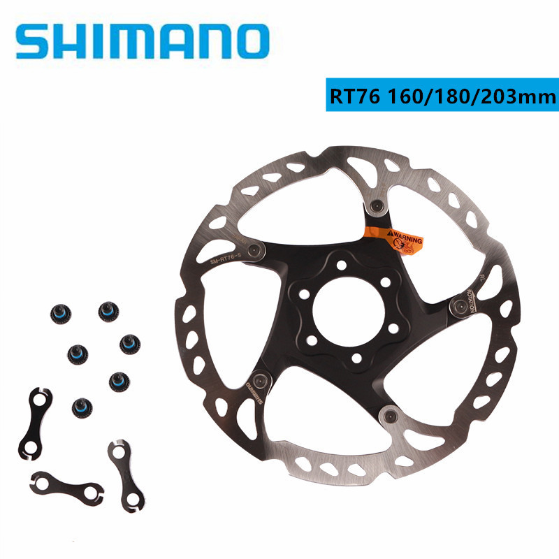 Shimano Deore XT RT86 Bike Brake Disc 6 Bolt Ice Point Technology MTB Mountain Bicycle Disc 160MM 180MM 203MM