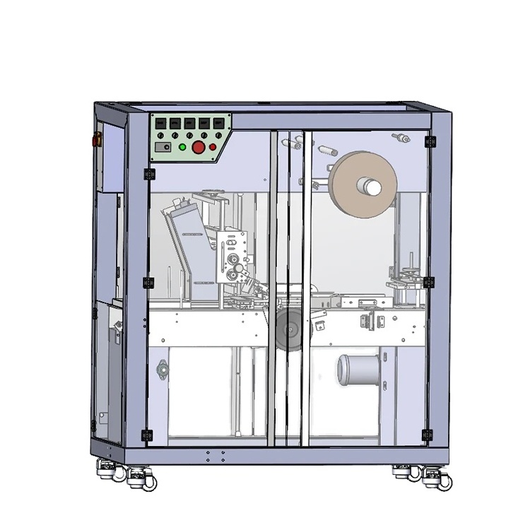 Fully Automatic 3D Transparent Film Wrapping Machine Cellophane Box Packing Machine